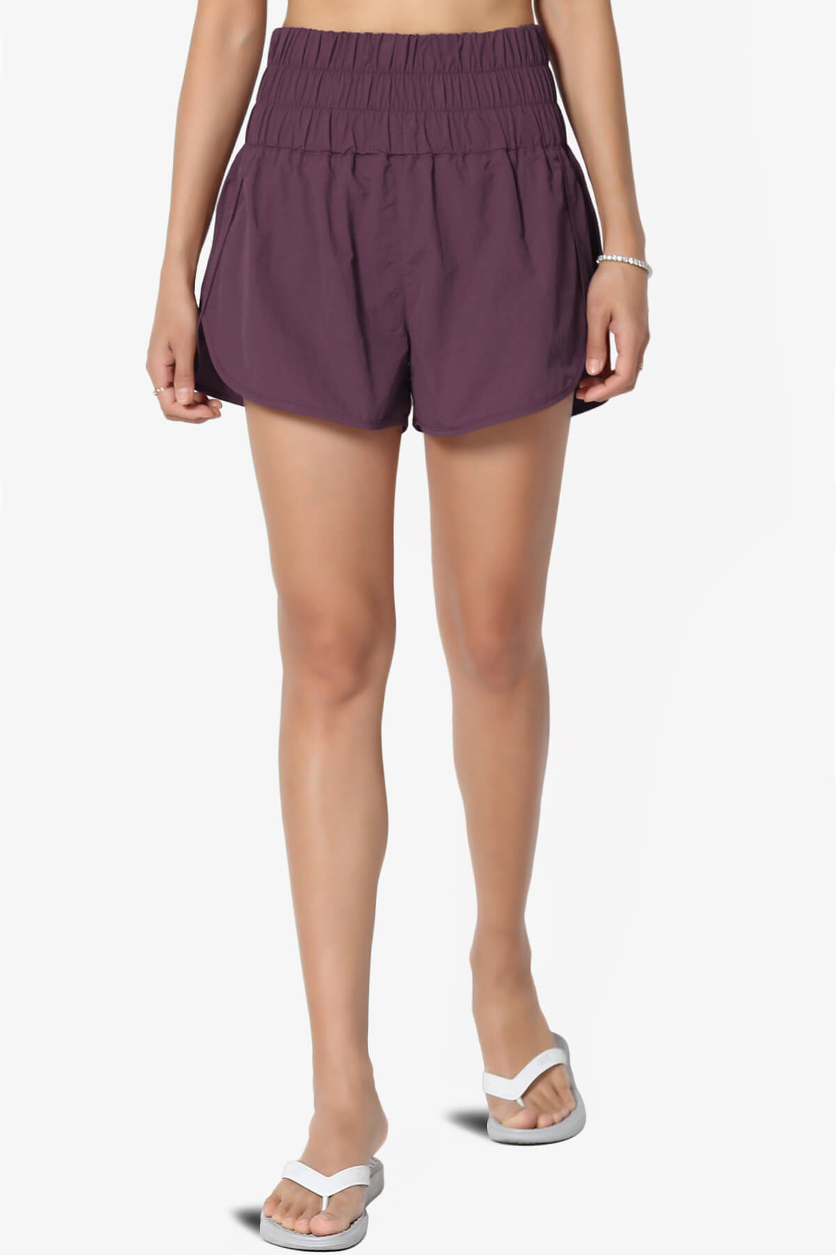 Load image into Gallery viewer, The Way Home Running Shorts DUSTY PLUM_1
