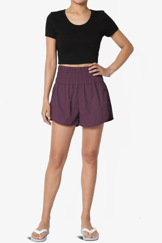 Load image into Gallery viewer, The Way Home Running Shorts DUSTY PLUM_6
