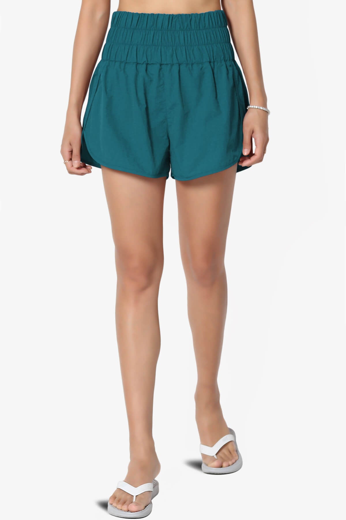 The Way Home Running Shorts TEAL_1