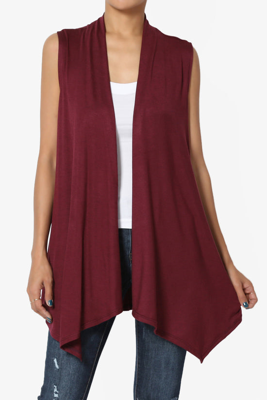 Danna Draped Jersey Vest