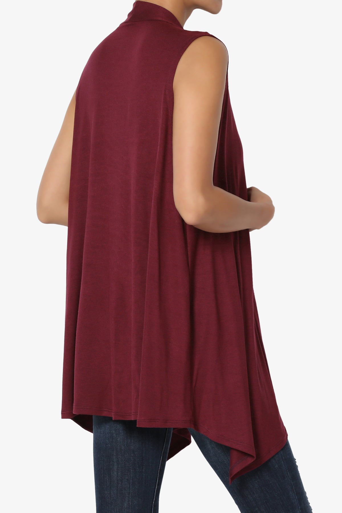 Danna Draped Jersey Vest