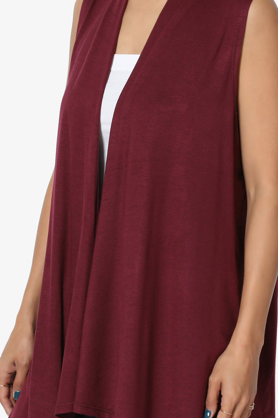 Danna Draped Jersey Vest