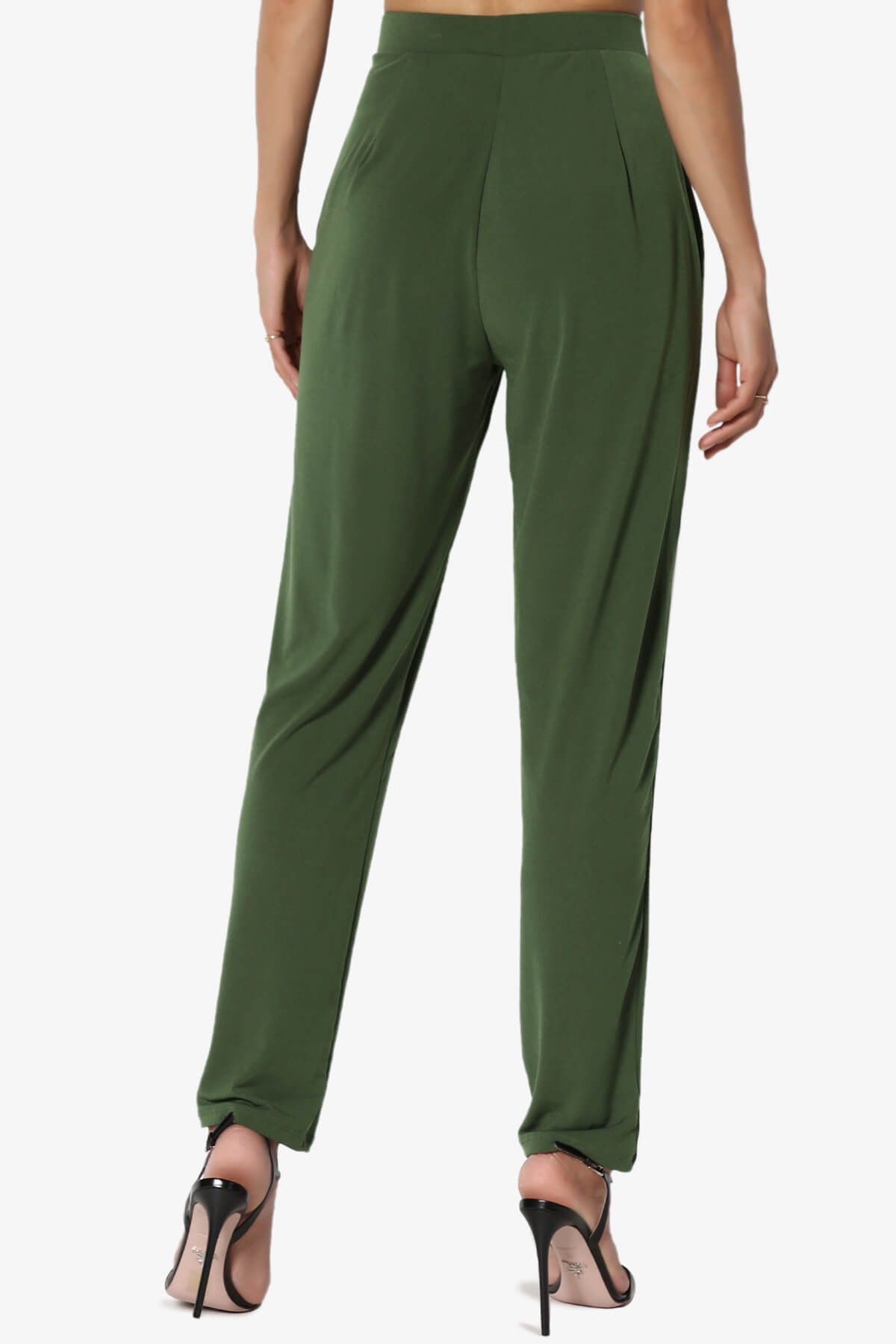 Trellis Cool Pleated Elasic Waist Pants