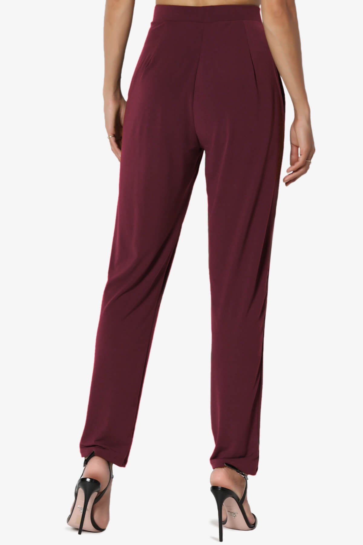 Trellis Cool Pleated Elasic Waist Pants
