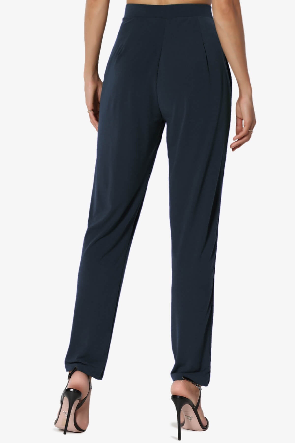 Trellis Cool Pleated Elasic Waist Pants