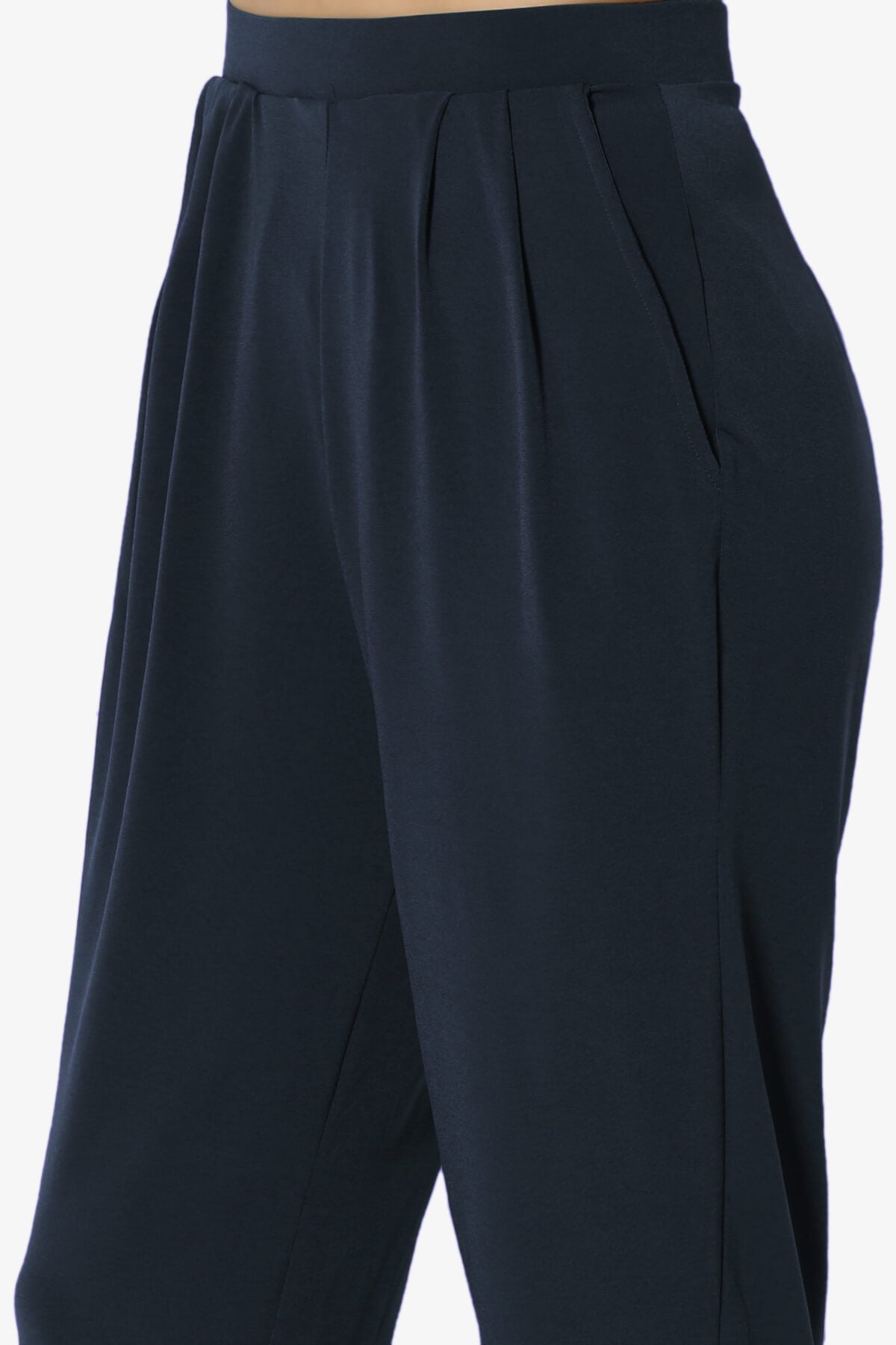 Trellis Cool Pleated Elasic Waist Pants