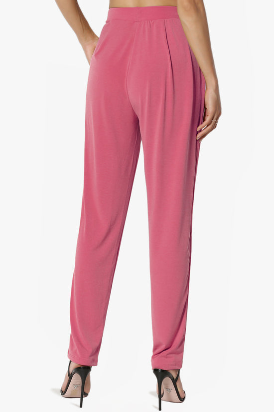 Trellis Cool Pleated Elasic Waist Pants