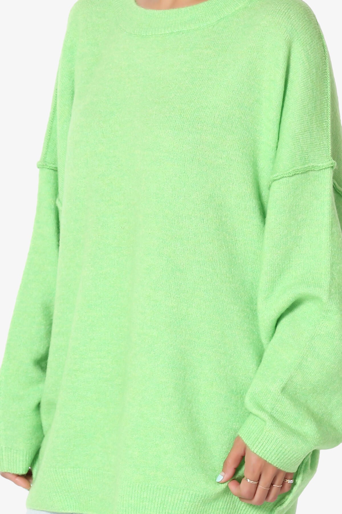 Troopa Oversized Melange Sweater