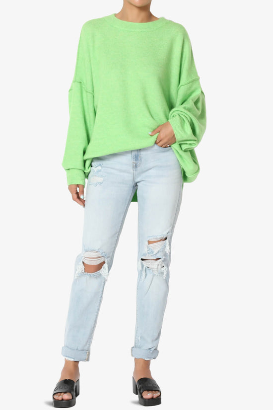 Troopa Oversized Melange Sweater