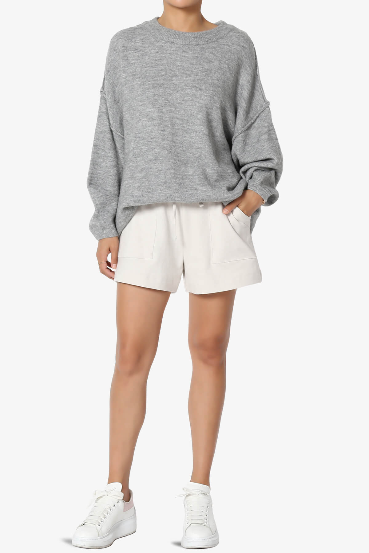 Troopa Oversized Melange Sweater