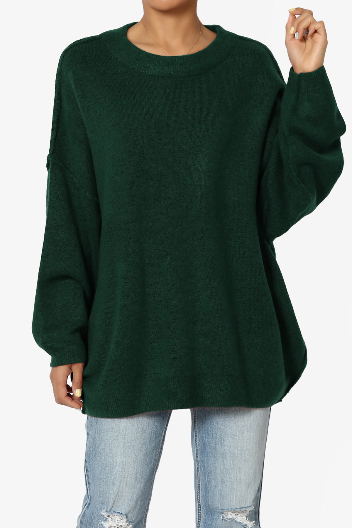 Troopa Oversized Melange Sweater