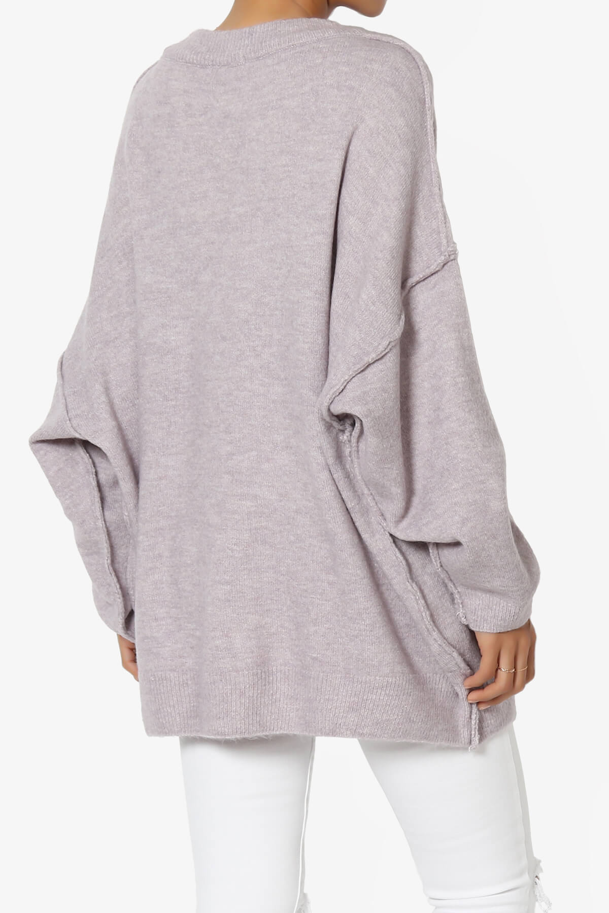 Troopa Oversized Melange Sweater PLUS