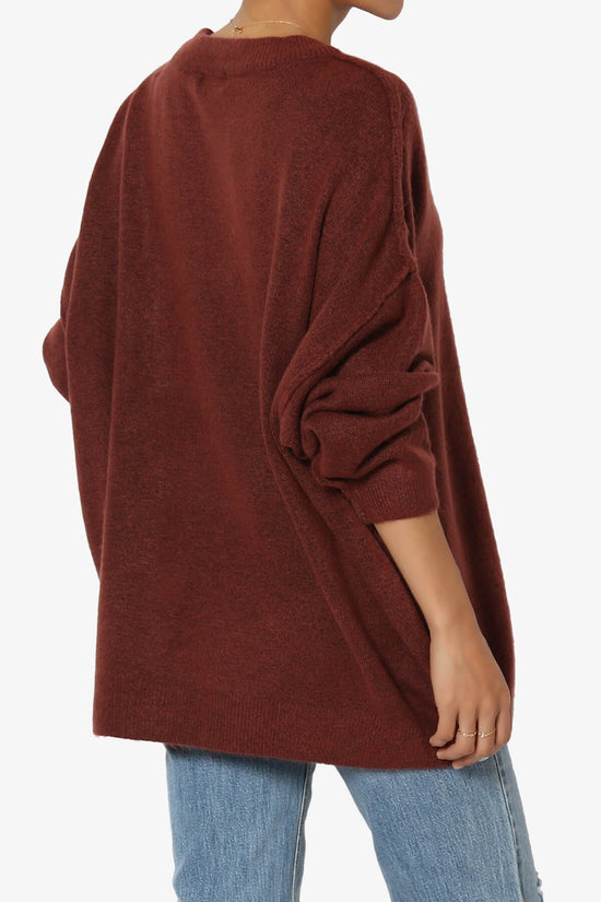 Troopa Oversized Melange Sweater PLUS