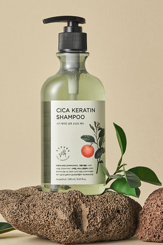True.LAB Cica Keratin Shampoo 285ml  – Strengthen, Soothe & Shine Daily