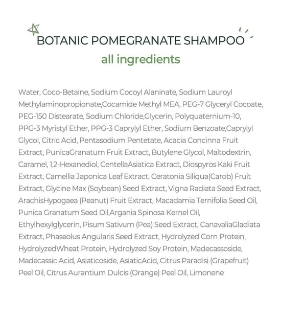 True.LAB Botanic Pomegranate Shampoo 470m/l15.8 fl.oz