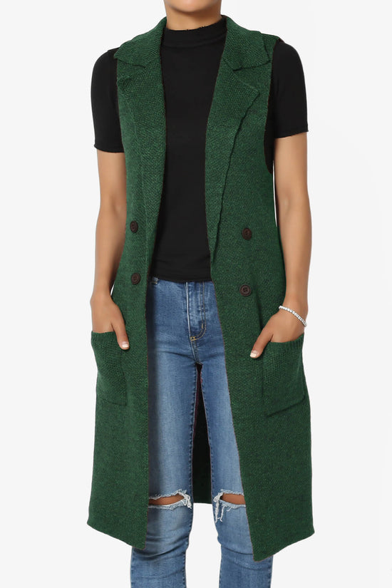 Load image into Gallery viewer, Yaro Sweater Knit Long Vest Gilet
