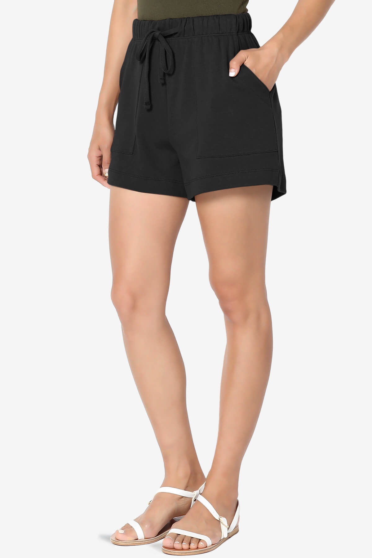 Ritz Drawstring Sweat Shorts PLUS