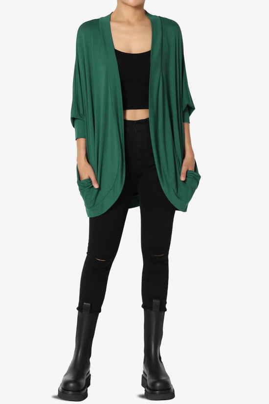 Lourde Cocoon Batwing Sleeve Cardigan