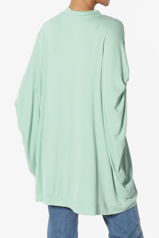 Lourde Cocoon Batwing Sleeve Cardigan PLUS