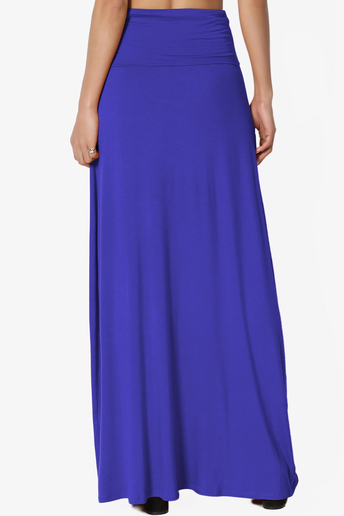 Marlow Jersey Maxi Skirt BRIGHT BLUE_2