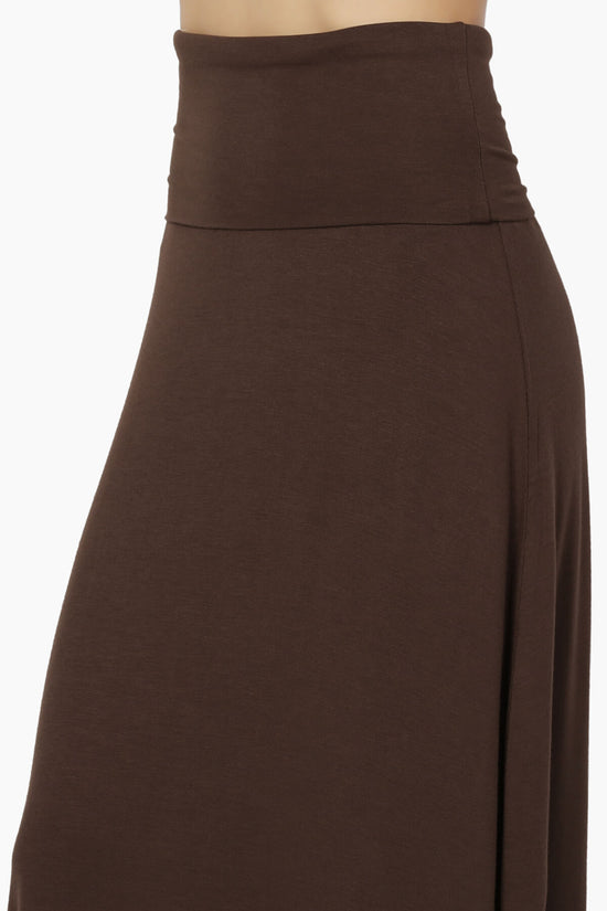 Marlow Jersey Maxi Skirt BROWN_5