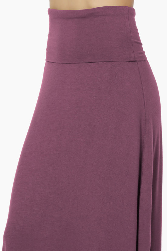 Marlow Jersey Maxi Skirt DUSTY PLUM_5