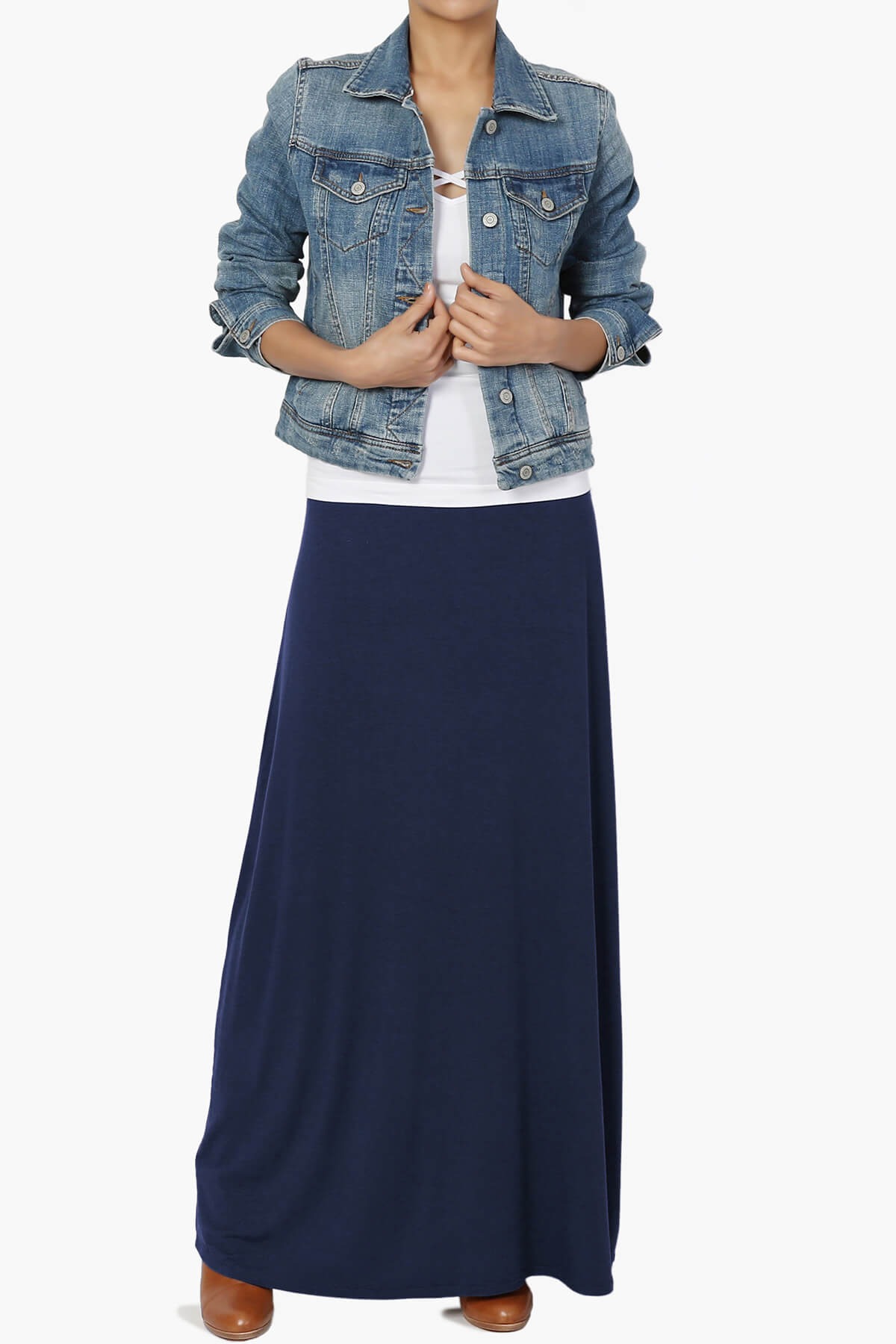 Marlow Jersey Maxi Skirt PLUS