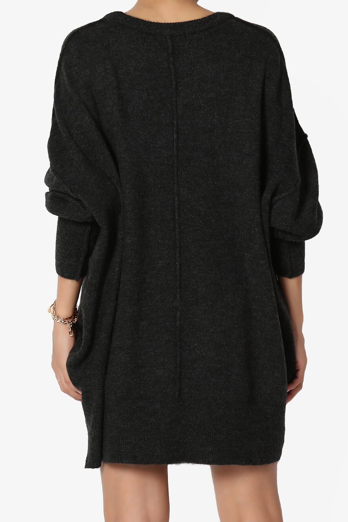 Taryn Loose Melange Knit Sweater