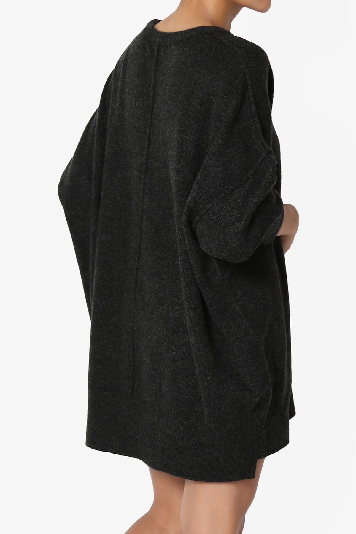 Taryn Loose Melange Knit Sweater