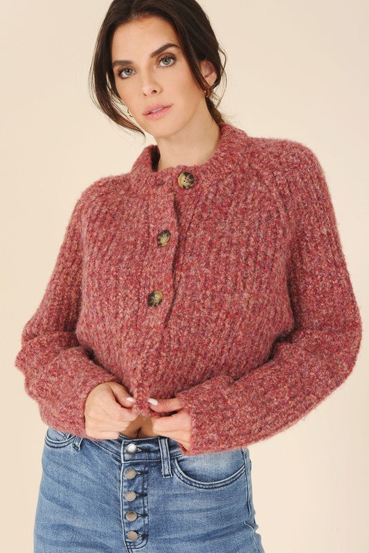 Lilou Melange multicolor sweater top