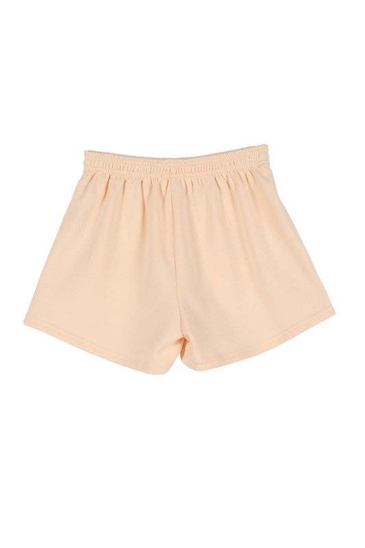Load image into Gallery viewer, Lilou Cream sweat shorts
