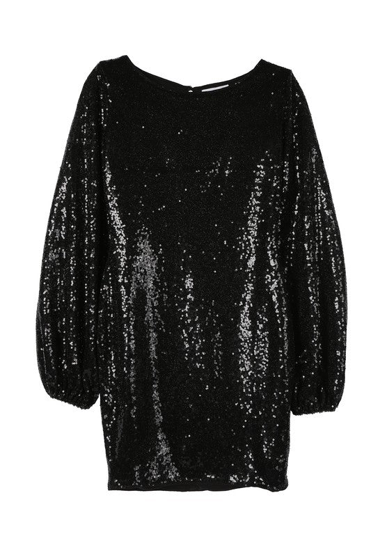Load image into Gallery viewer, Lilou Sequin mini dress

