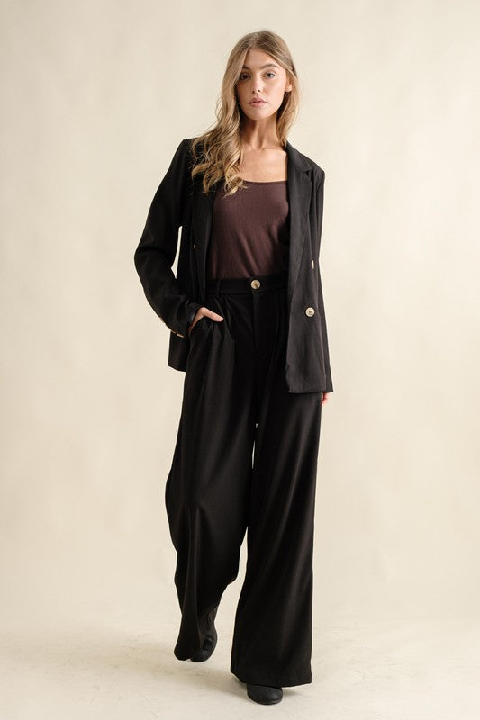 Sweet Generis HIGH WAIST WIDE PANTS