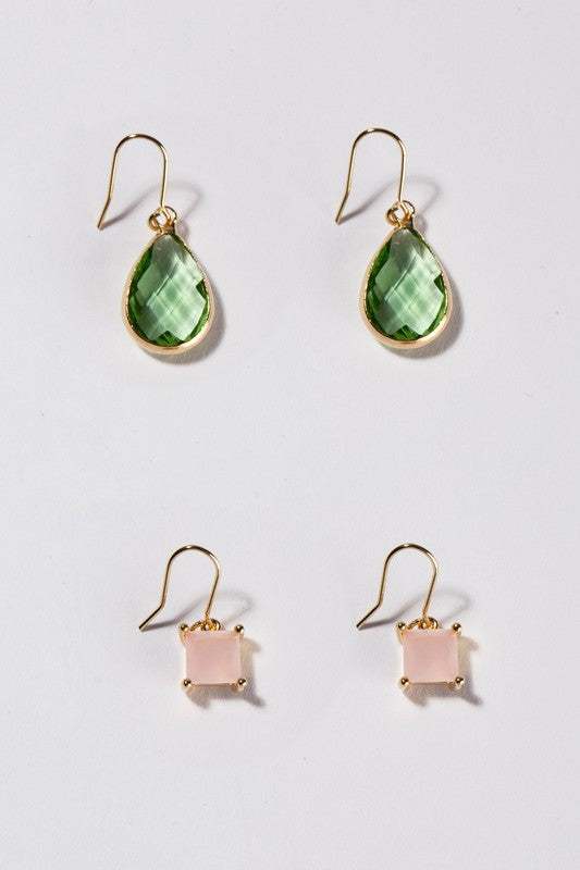 Lilou Stone earring set