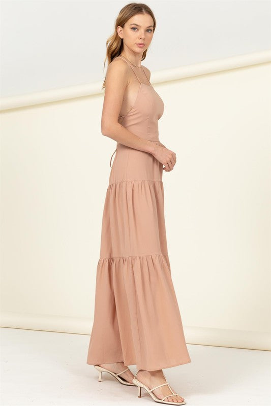 HYFVE Said Yes Tiered Maxi Dress