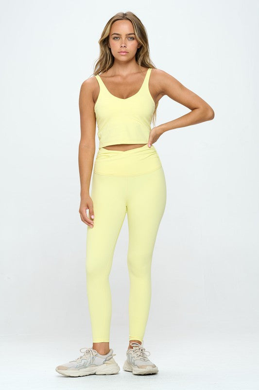 Load image into Gallery viewer, OTOS Active Lululemon Align Cropped Tank Top Same Fabric
