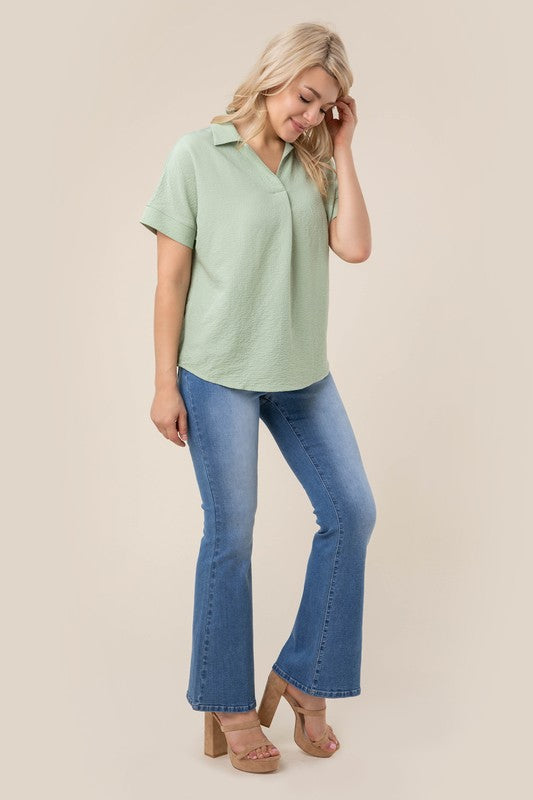 Lilou Shirt collared blouse
