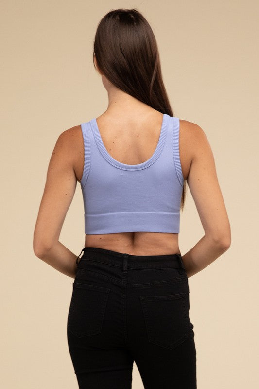 HYFVE Ribbed Seamless Crop Top