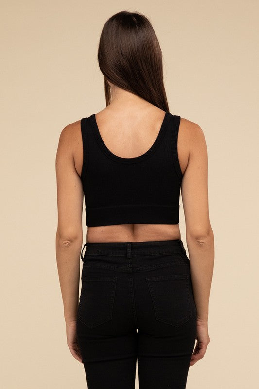 HYFVE Ribbed Seamless Crop Top