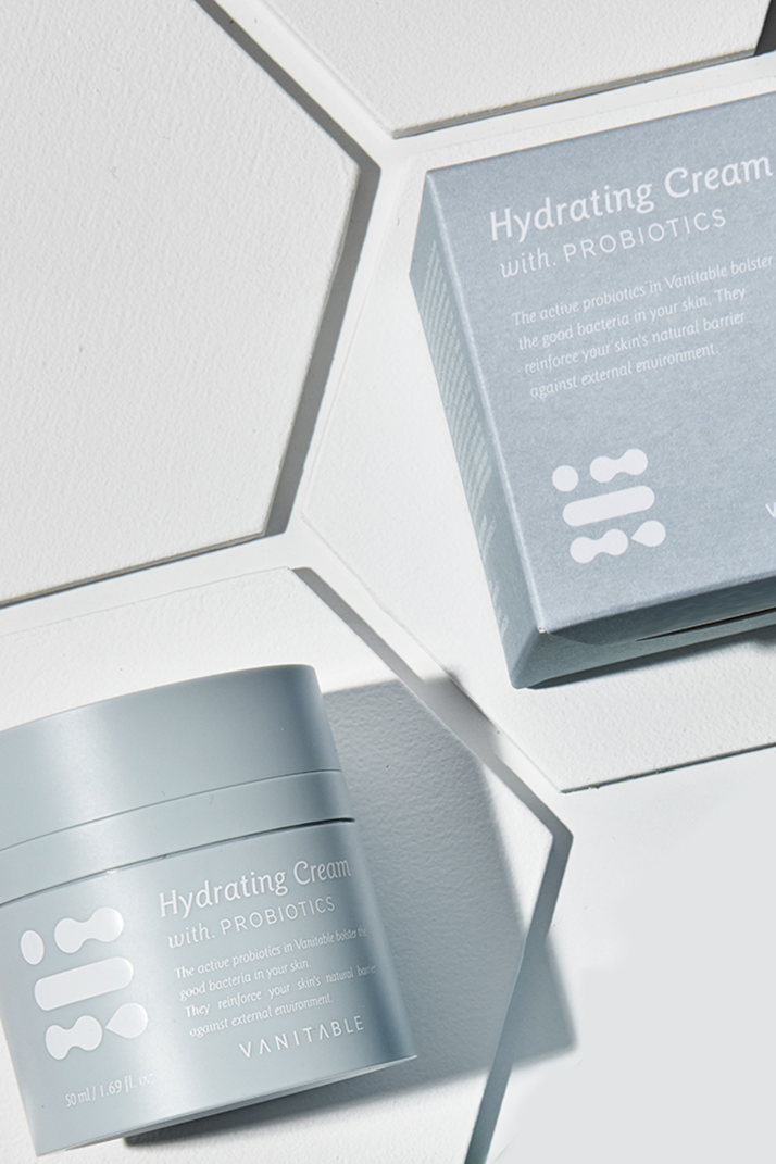 Vanitable Hydrating Cream with Probiotics 50ml