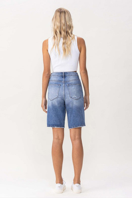 Load image into Gallery viewer, VERVET by Flying Monkey Boyfriend Shorts
