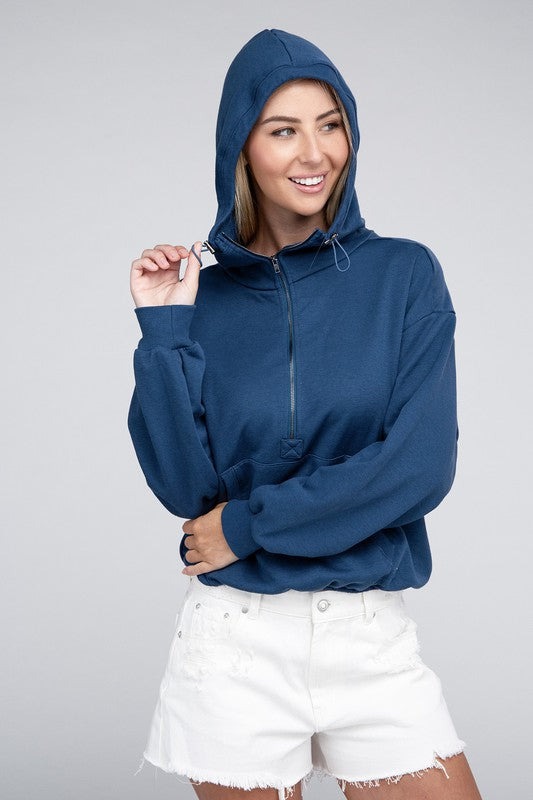 Load image into Gallery viewer, Nuvi Apparel Zip Pullover Hoodie
