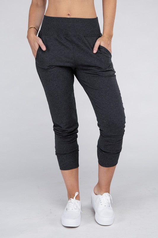 Load image into Gallery viewer, Ambiance Comfy Stretch Lounge Sweat Pants

