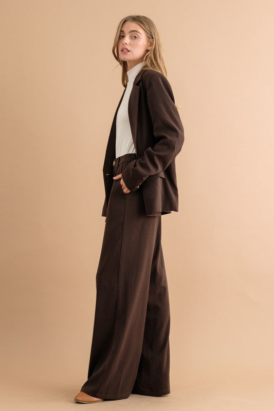 Sweet Generis HIGH WAIST WIDE PANTS