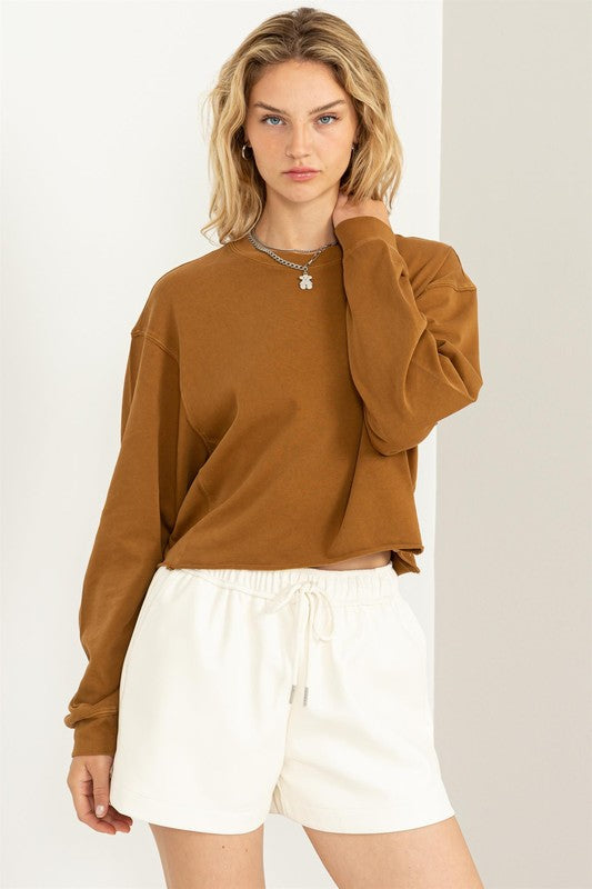 HYFVE Chic Take Long Sleeve Sweatshirt