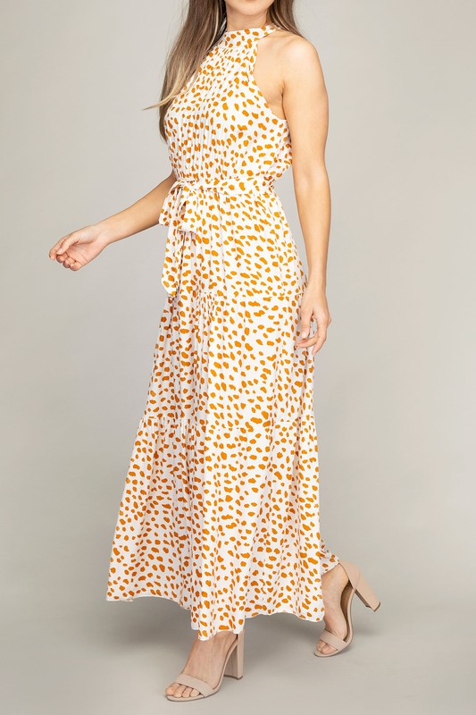 Nuvi Apparel Tiered maxi dress