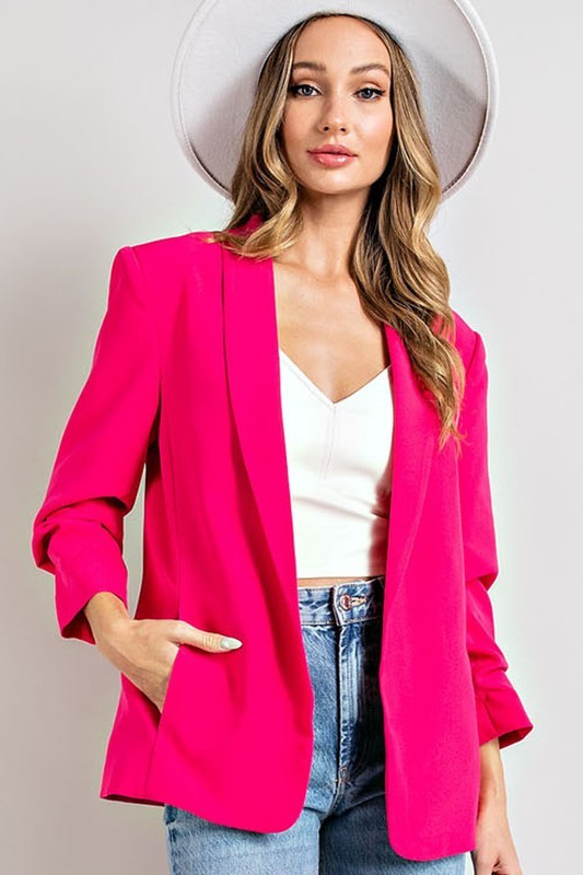 Load image into Gallery viewer, eesome Shawl Lapel Blazer
