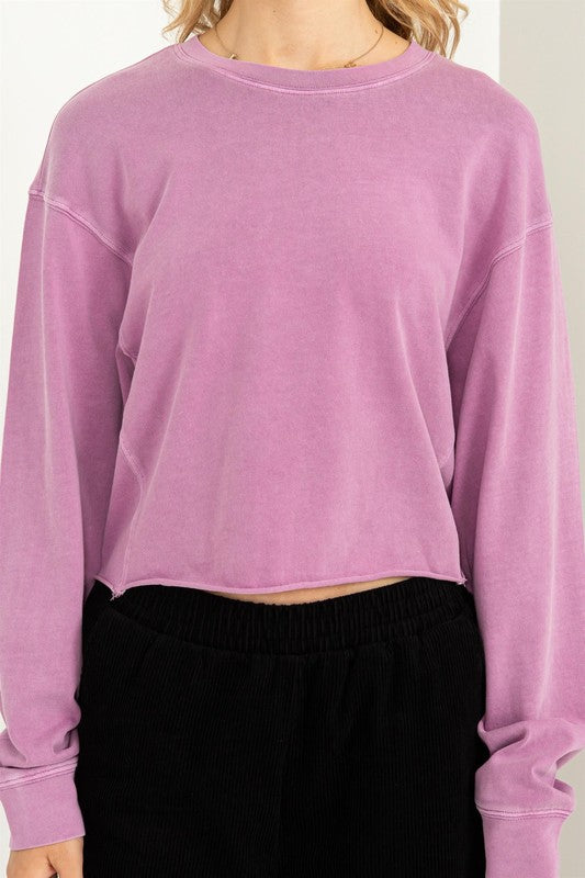 Load image into Gallery viewer, HYFVE Chic Take Long Sleeve Sweatshirt
