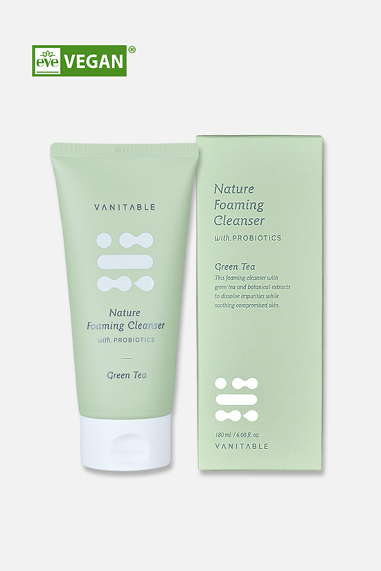 Vanitable Nature Foaming Cleanser Green Tea 180ml