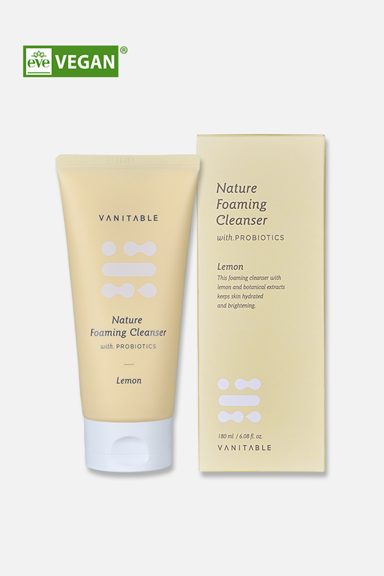 Vanitable Nature Foaming Cleanser Lemon 180ml